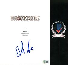 Hank Azaria SIGNED BROCKMIRE Full Pilot Script Jim Brockmire Beckett COA BAS Hank Azaria SIGNED BROCKMIRE Full Pilot Script Jim Brockmire Beckett COA BAS