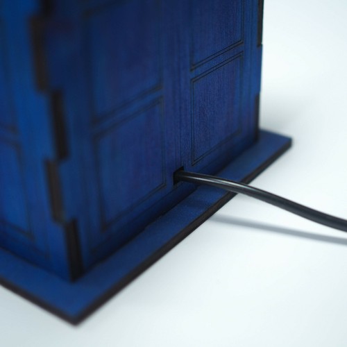 Dr. Who Lamp - Blue Tardis - Desk night light - Picture 6 of 7