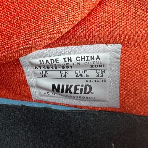 Hombres Nike ID PG 2 Marfil Medio Atlético Zapatos de Baloncesto Tenis Talla 15 M Usado en Excelente Condición - Imagen 8 de 10