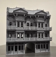 HO Scale 1:87 Hotel Building