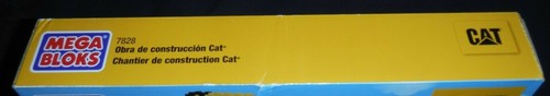 Mega Bloks CAT Caterpillar Construction Site #7828 75 pieces - NIB - Picture 3 of 6
