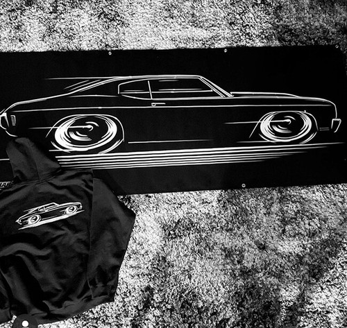 Hoodie '69 Chevelle - 1969 Chevy SS Super Sport Chevrolet Malibu  - Foto 3 di 24