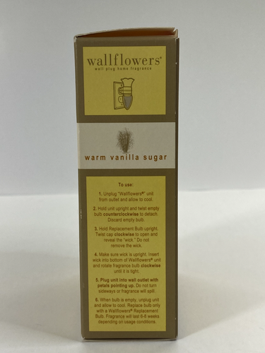 NEW 2 pk Bath & Body Works White Barn WARM VANILLA SUGAR Wallflowers Refills -B3 - Picture 6 of 6
