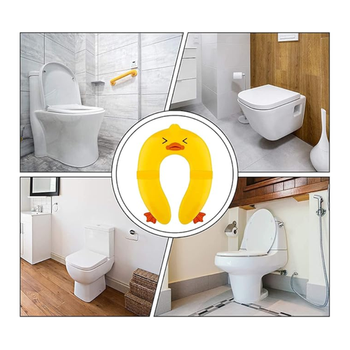 Yellow Duck Foldable Portable Kid's Toilet Training Seat Cover - Bbg001 - Picture 5 of 7