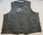 NEW GENUINE HARLEY DAVIDSON 98024-18VM 3XL Men's Tradition II Leather Vest