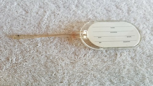 Allen Bradley Luggage Suitcase Tag Unused NOS Vintage Lot Of 2 A-B Credit Union - Picture 8 of 9