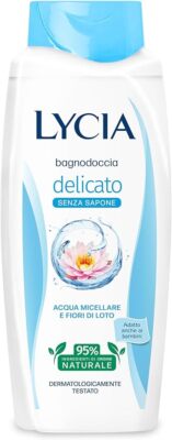 Lycia - Sanfter Badeschaum, mit Mizellenwasser und Lotusblüten - 3 Stück.