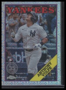 2023 Topps Update #T88CU-22 Anthony Volpe 1988 Topps Baseball 35th Anni Chrome