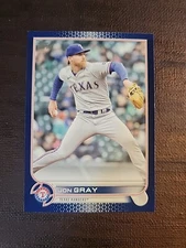 2022 Topps Update-Jon Gray US163-Royal Blue Parallel.  E21