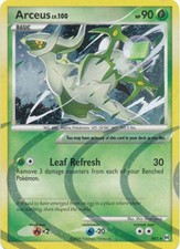 Pokemon Platinum Arceus AR2 Card Holofoil Rare Arceus