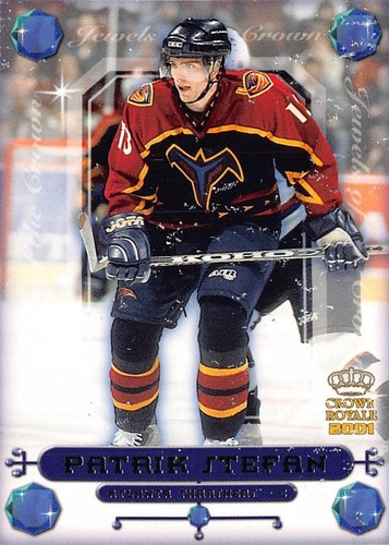 2000-01 Crown Royale Jewels of the Crown #3 Patrik Stefan - Picture 1 of 2