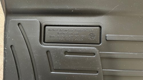 Fußmatten vorne für Ford Ranger 2019, WeatherTech Typ 445131, gebraucht - Bild 6 von 11