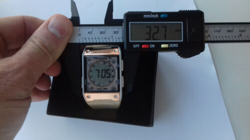 Calypso-FESTINA K5546/3 DUAL TIME DIGITAL VINTAGE WATCH NOS RELOJ FOND UHR - Imagen 5 de 12