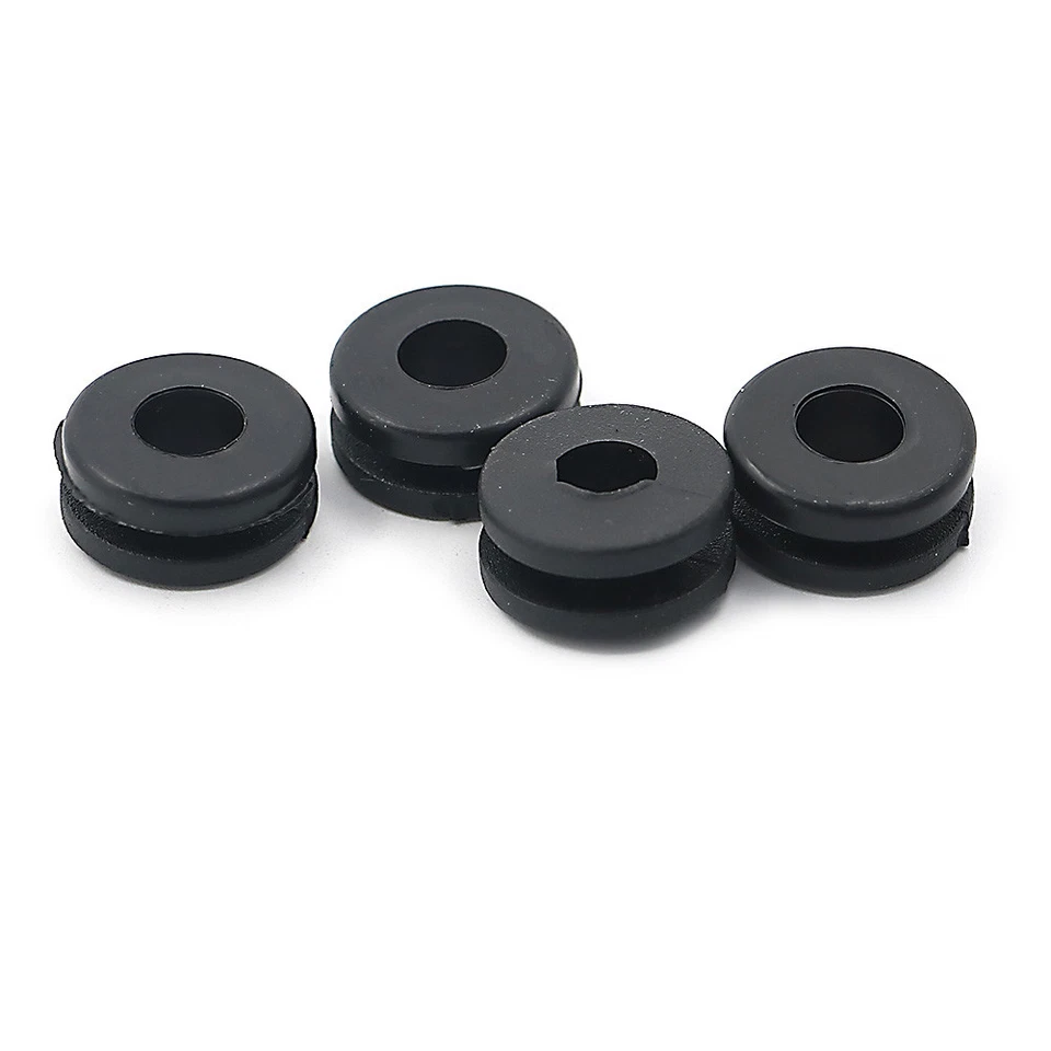4pcs Rubber Grommet Mount Set Side Panel Cover Fender For Yamaha 90480-12053 - Image 3 of 4