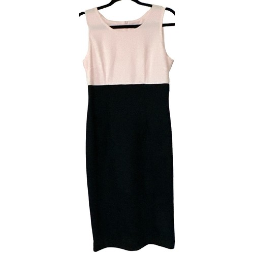 Danny and Nicole Straight & Pencil Midi Dress Polyester Blend Women's Size 6 - Picture 1 of 18