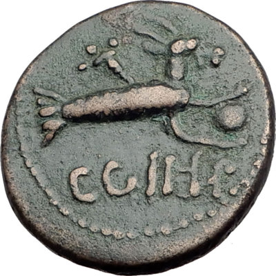 SEVERUS ALEXANDER 222AD Parium Parion Mysia Ancient Roman Coin CAPRICORN i64745