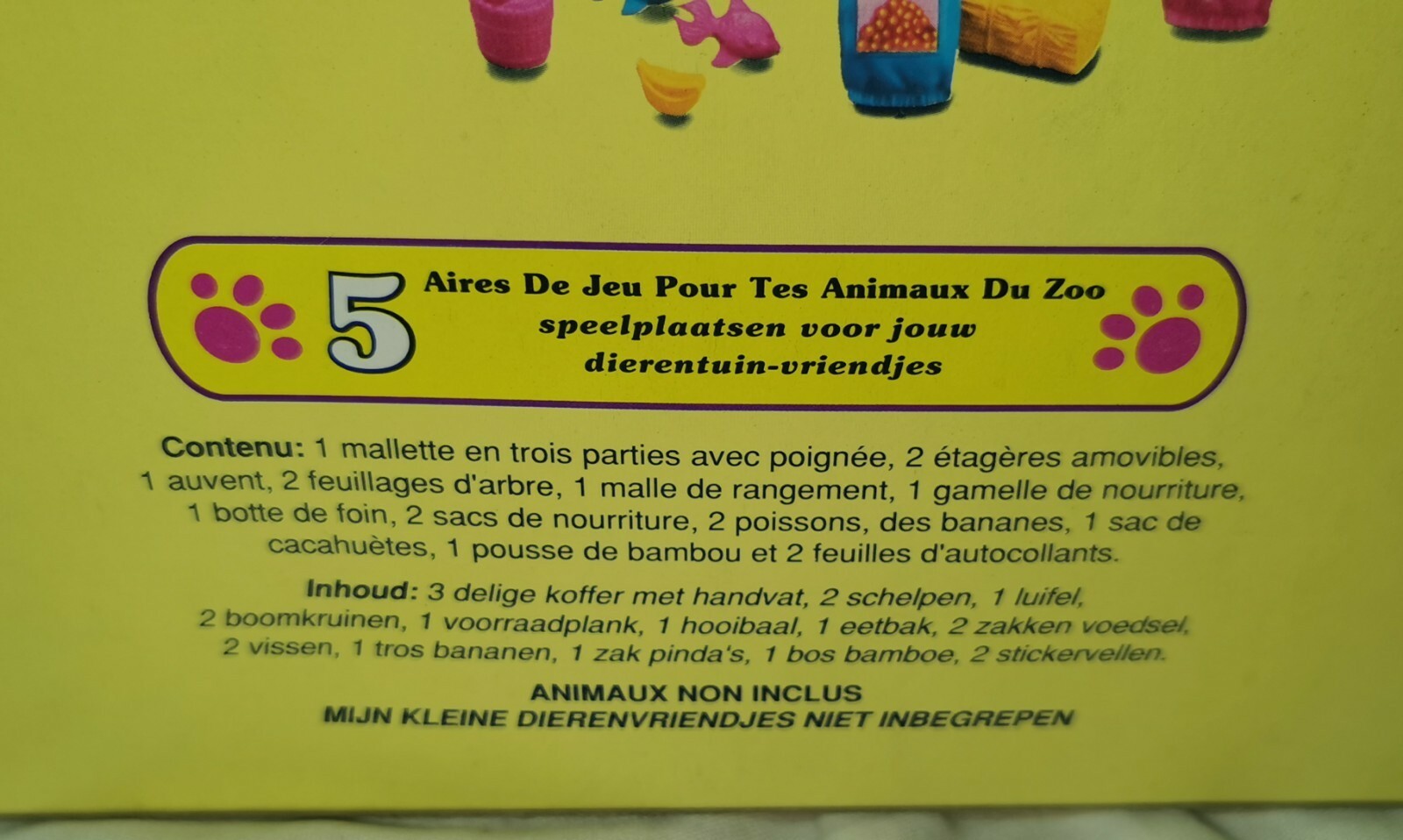 MES TOUT PETITS AMIS : LE ZOO - TONKA KENNER 1993 - NEUF - MTPA Littlest Petshop Actie tegen lage prijzen
