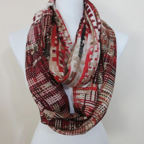 White House Black Market Feminino Geométrico Cachecóis e xales para mulheres