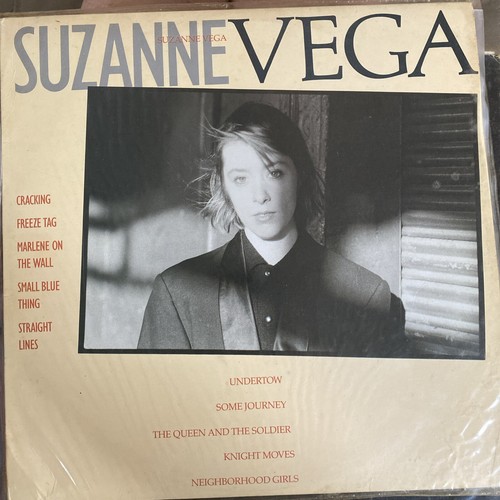 SUZANNE VEGA - SELF TITLED 12" LP VINYL RECORD - 1985 - lyrics on inner sleeve