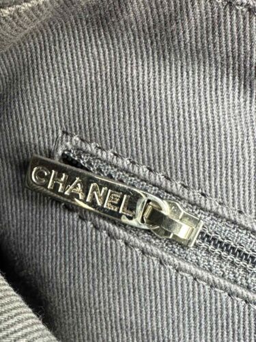 Chanel Deauville Canvas Tote Bag - 第 3/13 張圖片