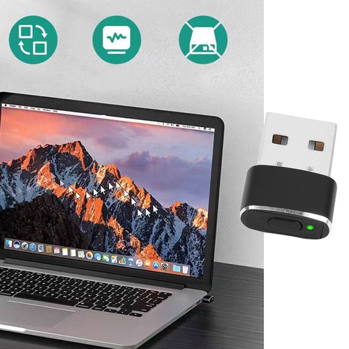 Mouse Mover Jiggler Undetectable USB Port Wiggler Automatic For Computer Laptop - Zdjęcie 11 z 12