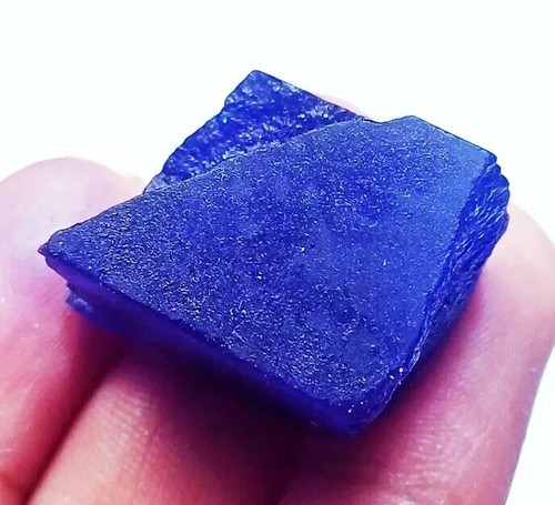 Piedra preciosa suelta certificada áspera berilo azul natural 61,30 quilates con regalo gratis - Imagen 4 de 7