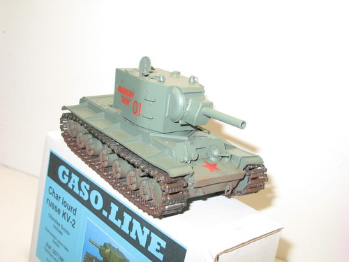 KV 2 Heavy Tank Russia, Military Solido / Gaso Line 1:50 - Picture 3 of 10