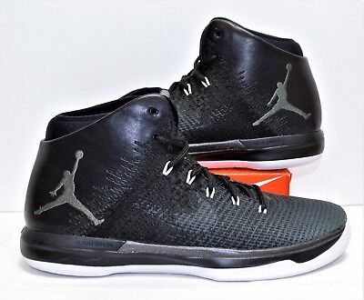 Nike Air Jordan XXXI 31 Black Cat Anthracite Black White Sz 10.5 NEW 845037 010 884751431029 | eBay