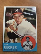 1963 Topps - #126 Bob Uecker
