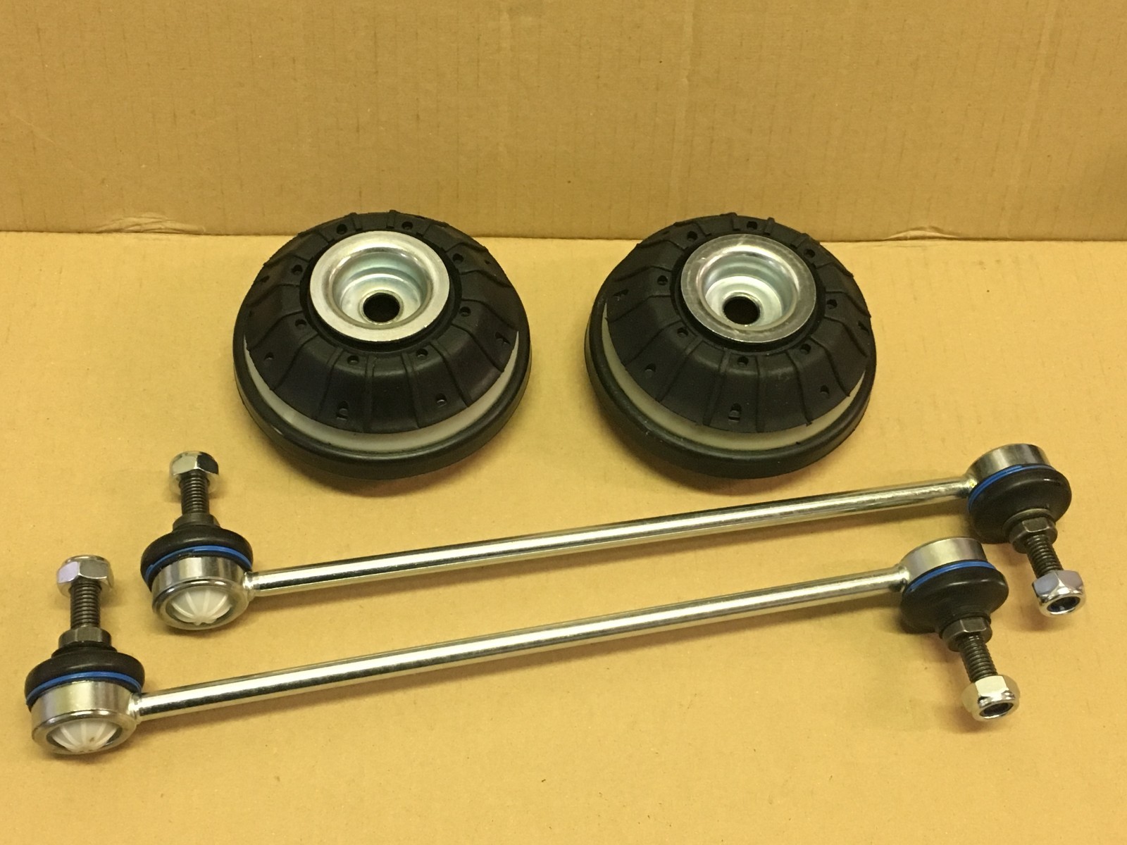 PAIR OF FRONT STRUT TOP MOUNT KITS & DROP LINKS FOR VAUXHALL CORSA D 20062014 eBay