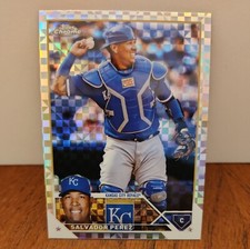 2023 Topps Chrome Logofractor Edition - #165 Salvador Perez