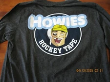 NWT Howies Hockey Tape Longsleeve CHARCOAL MEN'S MED
