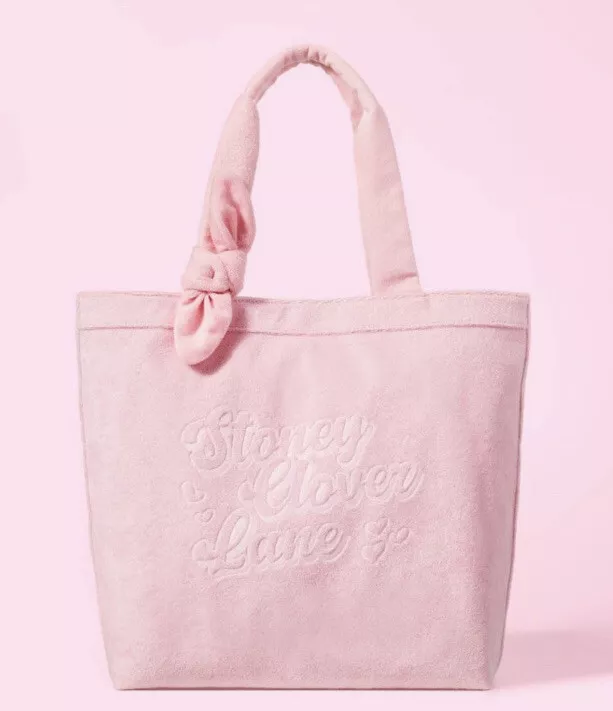 stoney clover terry cloth bag