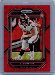 2022 Panini Prizm Red Wave /149 Cade Otton #362 Rookie RC Buccaneers