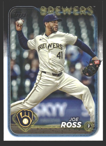 Joe Ross #US135 2024 Topps Update Milwaukee Brewers - Afbeelding 1 van 2