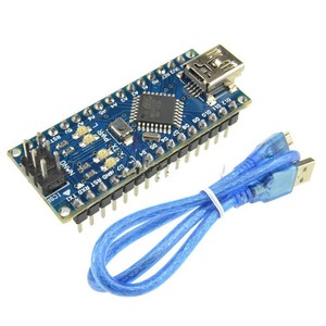 Nano-V3-0-Mini-USB-ATmega328-16M-5V-Micro-controller-Board-CH340G-Arduino-Cable