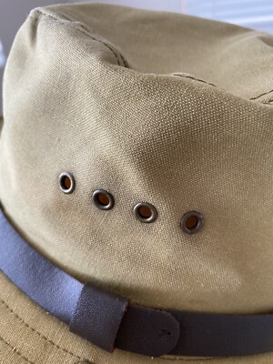 帽子 FILSON TIN CLOTH BUSH HAT DARK TAN Waxed Canvas Brush Hat | Filson
