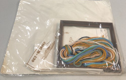 Lot Of 2 Creative Circle Kits #0306 & #130 Needlepoint 1977 & 1987 New Sealed - Picture 4 of 5