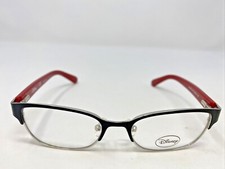 DISNEY KIDS EYEGLASSES FRAME 3E 1009 3170 46-15-125 RED/BLACK FULL RIM /596