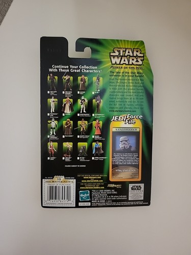 Star Wars Power of the Jedi POTJ Sandtrooper Tatooine Patrol Actionfigur 2000 - Bild 2 von 3