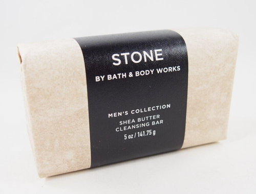(2) Bath & Body Works STONE Men's Collection Shea Butter Cleansing Bar Soap 5oz - Bild 5 von 10