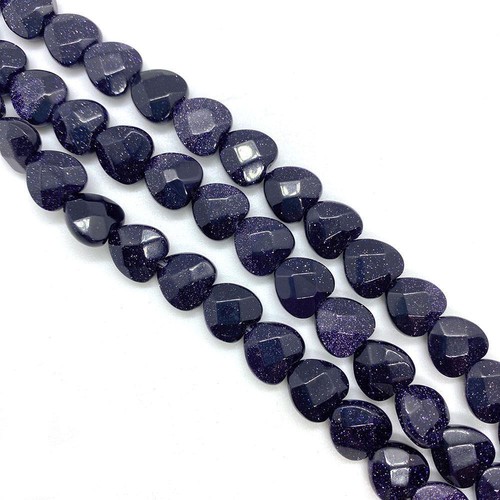 10x10x5MM Natural Stone Faceted Heart-shaped Loose Beads For DIY Jewelry Making - Picture 28 of 39