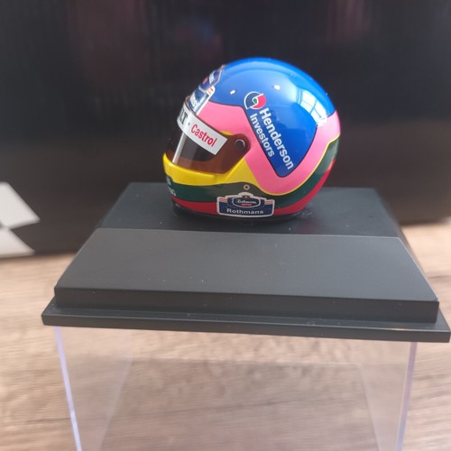 1/8 Minichamps Jacques Villeneuve Bell Helmet 1996/1997 "Rothmans" - Picture 5 of 7