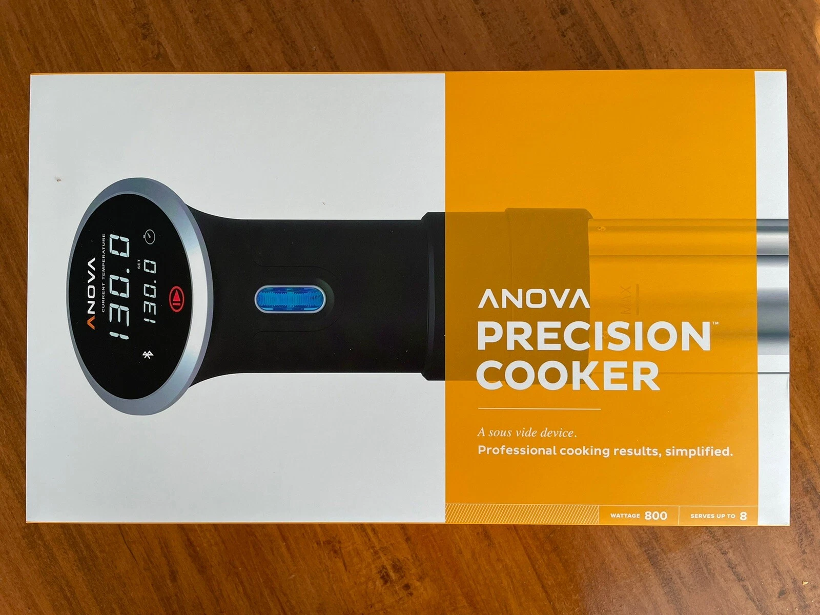Avova Sous Vide Precision Cooker Device Reusable Bags Cookbook Gift Idea NEW
Opens in a new window o