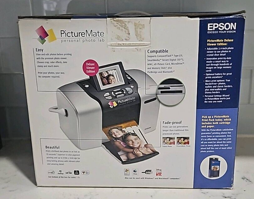 Epson PictureMate Personal Photo Lab Deluxe Viewer Edition - Afbeelding 3 van 9