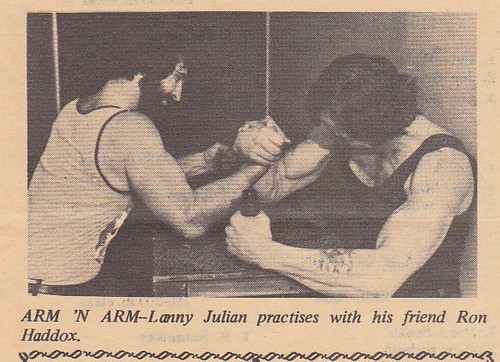 Vol 1, #1 World Arm Wrestling Federation Memorabilia Newsletter Arm Bender RARE - 第 4/6 張圖片