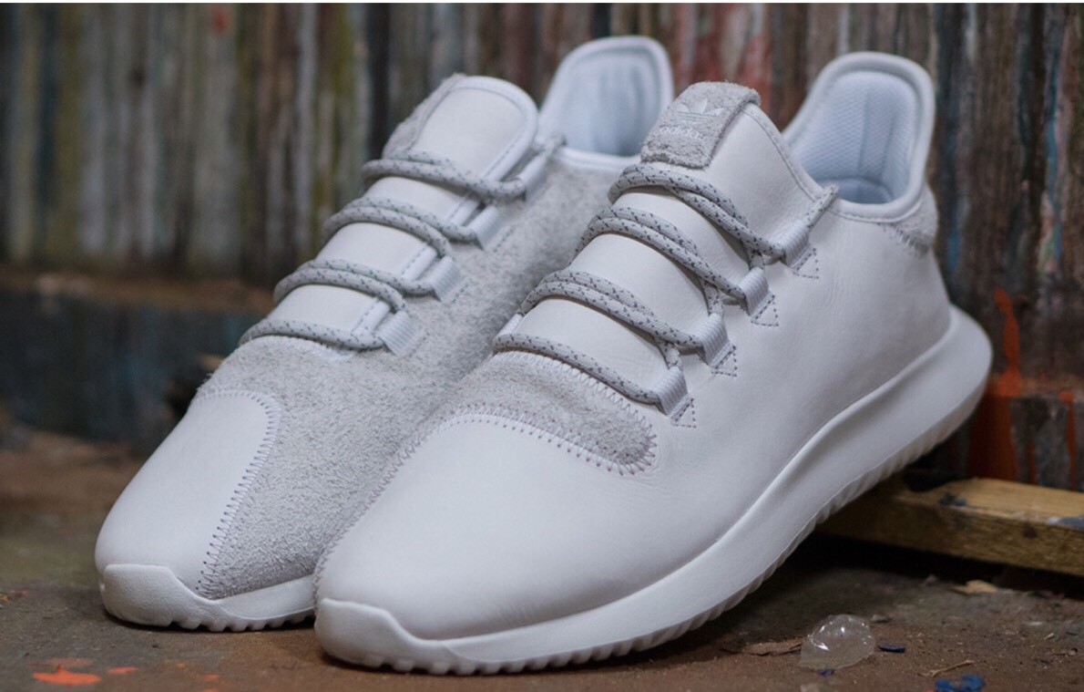 Adidas tubular shadow men's 9.5 running suede chrystal white Wild casual shoes Adidas tubular shadow men's 9.5 running suede chrystal white Wild casual shoes