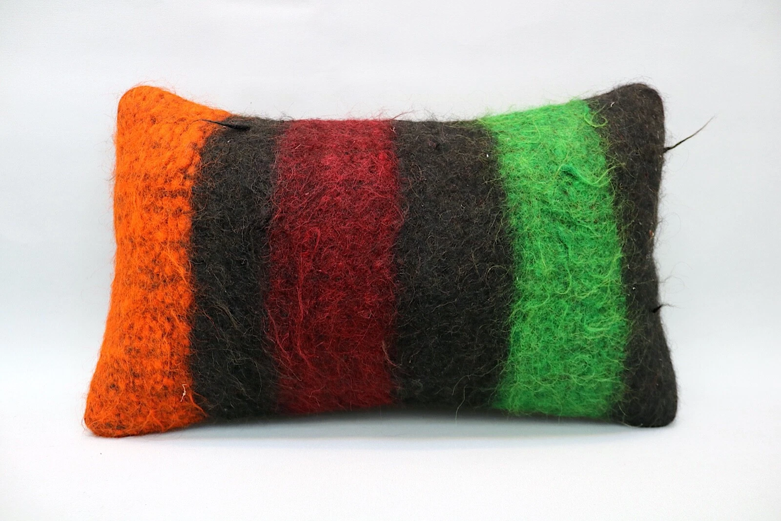 Kilim Pillow, 12x20 in, Decorative Sofa Pillow, Ethnic Pillow, Vintage Pillow