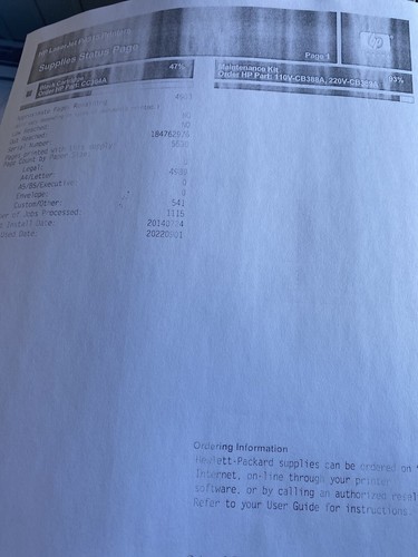 HP LaserJet P4515TN Workgroup Laser Printer With Duplexer - B/W - 60 Pages/min. - Picture 6 of 10