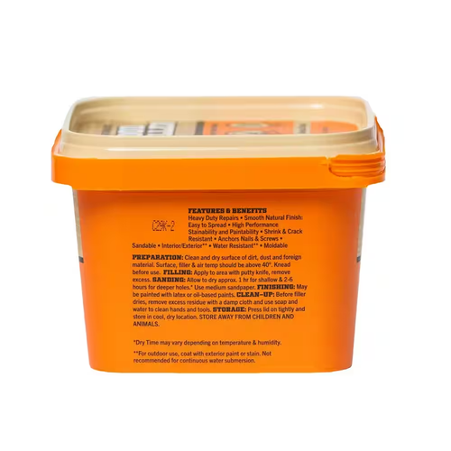16 Oz. Naturholz Füllwanne zum Ausbessern von Löchern, Rissen - Bild 5 von 10